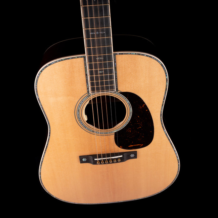 Pre Owned 2025 Martin D-42 Modern Deluxe Acoustic Electric Guitar Natural With OHSC