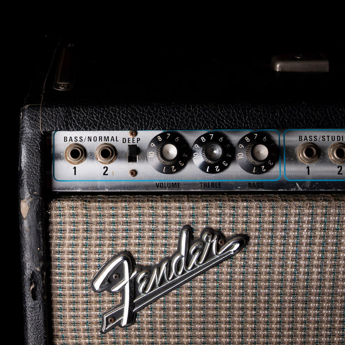 Pre Owned 1970's Fender Bassman Ten 50-watt 4x10" Silverface Guitar Amp Combo