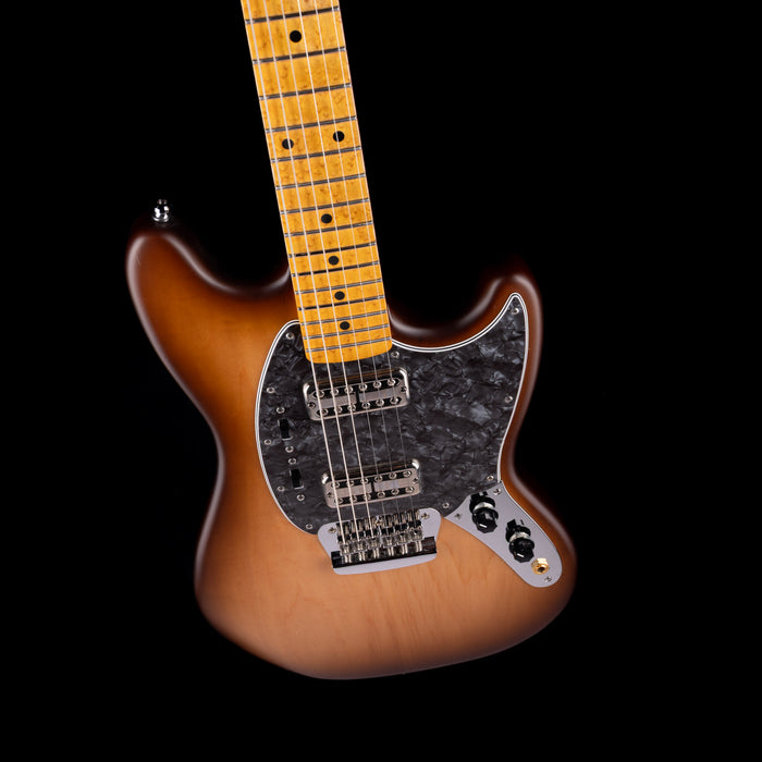 Used Partscaster Warmouth Mustang-style Electric guitar Brown Sunburst With Gig Bag