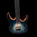 Mayones Duvell Elite 6 Curly Poplar Top Turquoise Iris with Soft Case