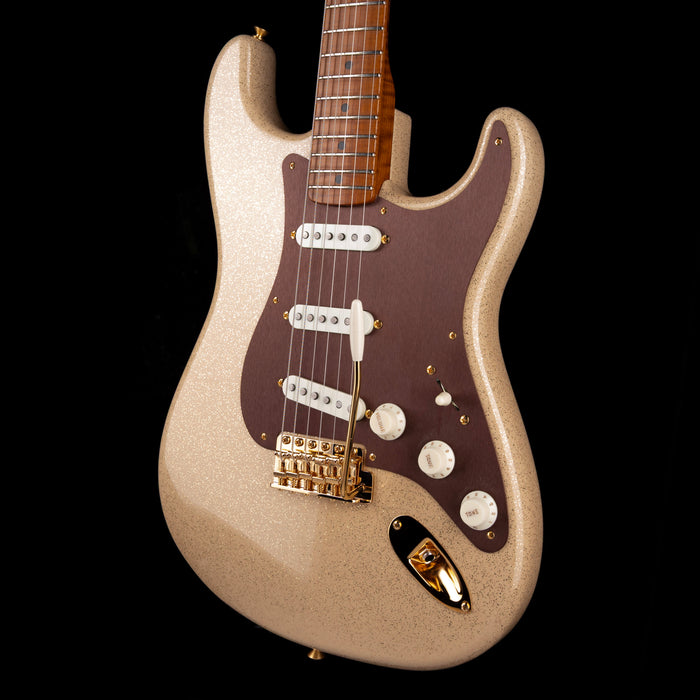 Fender Custom Shop Masterbuilt Jason Smith 1959 Stratocaster NOS Mojave Sand Sparkle With Case