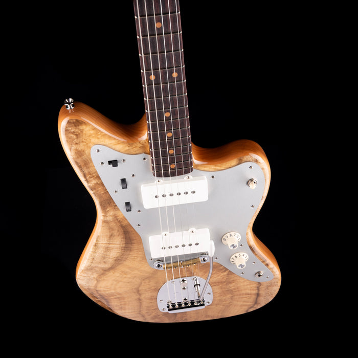 Fender Custom Shop Exotic 1959 Jazzmaster Figured Myrtle NOS Natural With Case