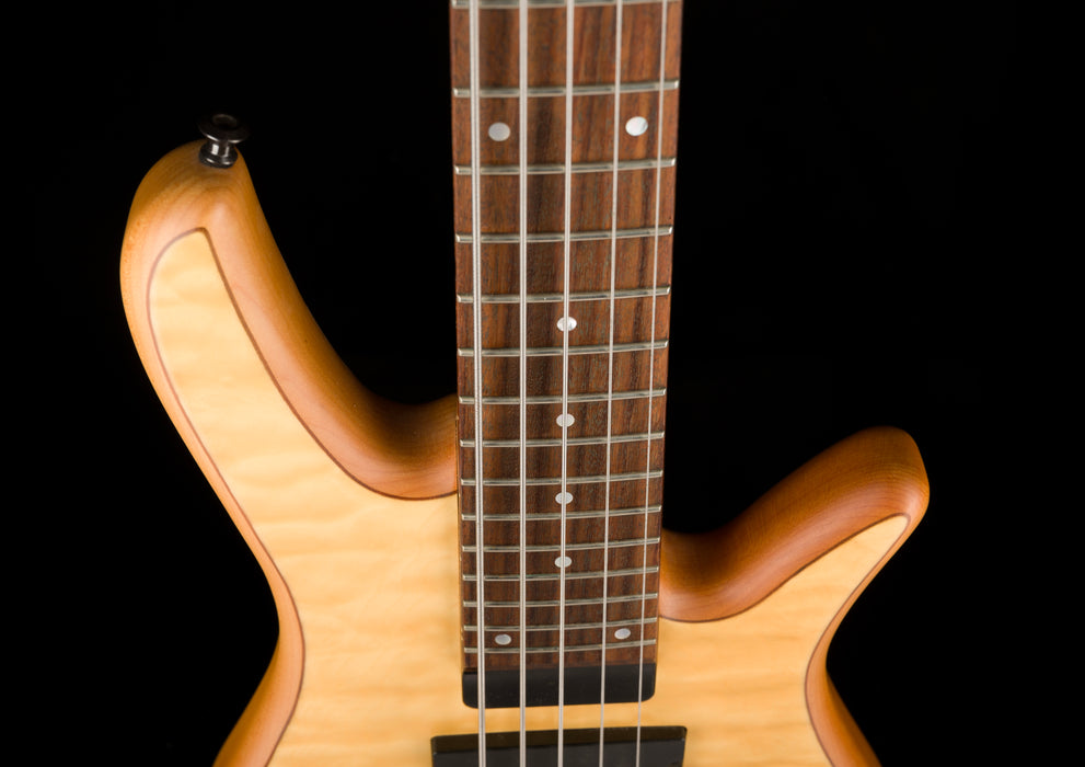Pre Owned Zon Sonus Standard 5-String Bass Natural With Gig Bag