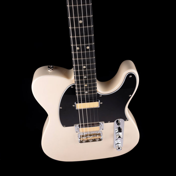 Pre Owned Fender Gold Foil Telecaster Ebony Fingerboard White Blonde With Gig Bag