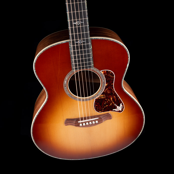 Taylor Gold Label 914e Teardrop Sunburst Acoustic Electric Guitar with Case