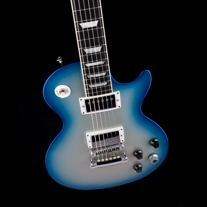 Pre-Owned 2007 Gibson Les Paul Robot Guitar Limited Edition 1st Run Blue Silver Burst With OHSC