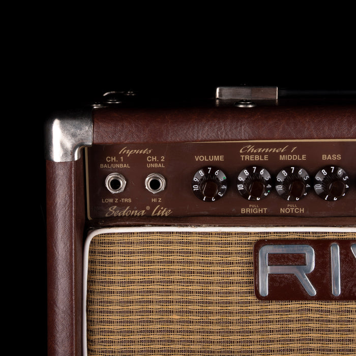 Pre-Owned Rivera Sedona Lite 55 Brown Tolex Guitar Amp Combo With Cover
