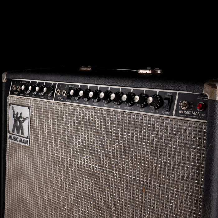 Vintage 1976 Music Man HD One-Thirty 212 Guitar Amp Combo With Footswitch