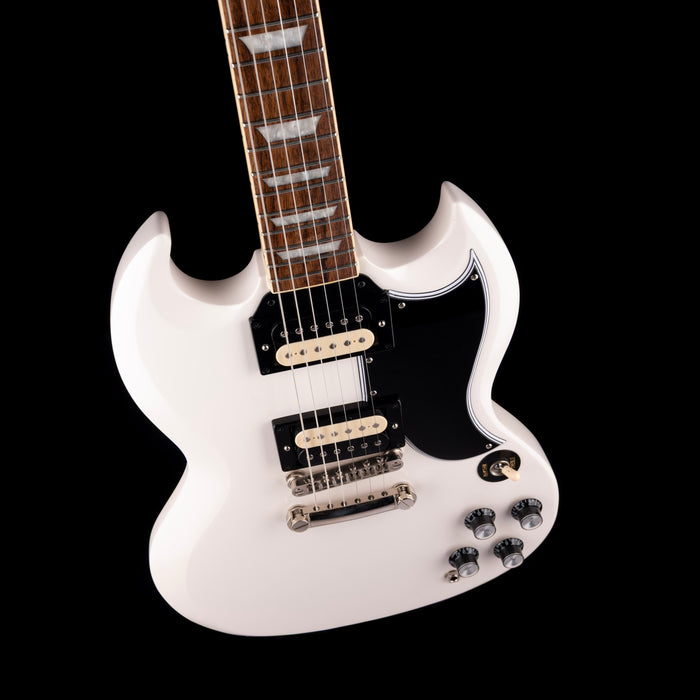 Pre Owned Epiphone 1961 Les Paul SG Standard Aged Classic White With OHSC - 2