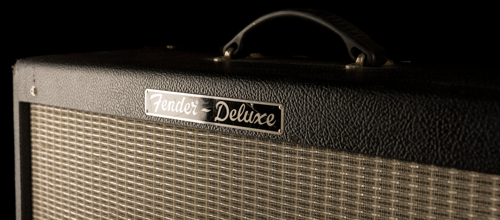 Used Fender Hot Rod Deluxe Guitar Amp Combo Black
