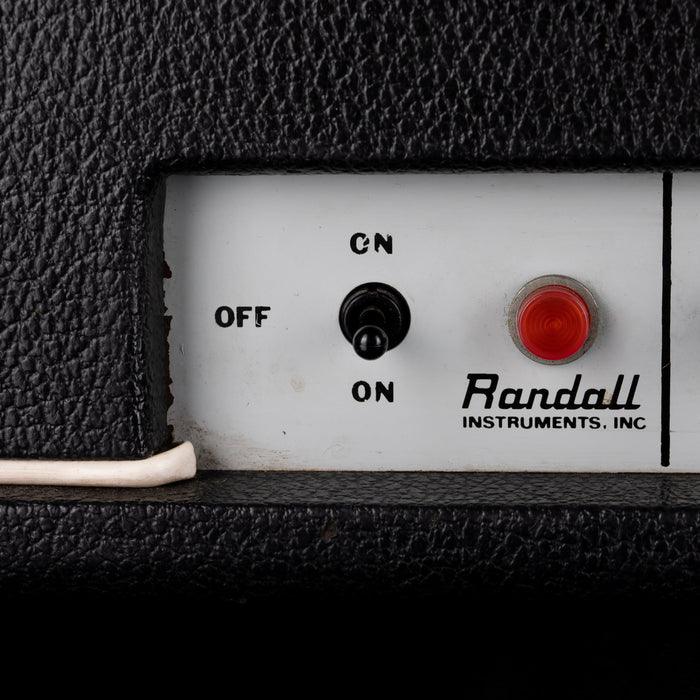 Vintage 1987 Randall RG100 ES Guitar Amp Head Black with Footswitch