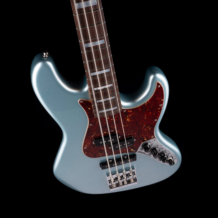 Fender Custom Shop Custom Classic Jazz Bass PJ NOS Firemist Silver With Case