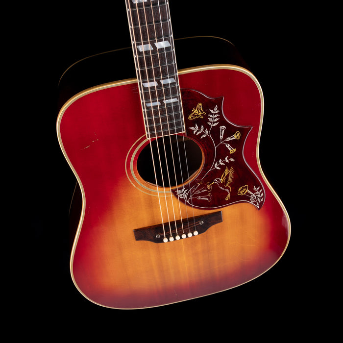 Pre-Owned Vintage 1972 Gibson Hummingbird Sunburst With OHSC