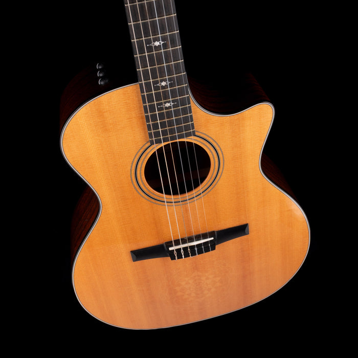 Used 2018 Taylor 314ce-N Natural Acoustic Electric Guitar with OHSC