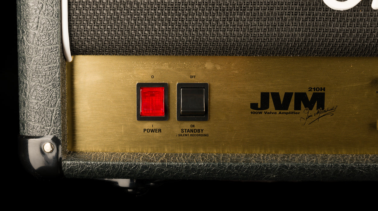Pre Owned Marshall JVM210H Guitar Amp Head with Footswitch
