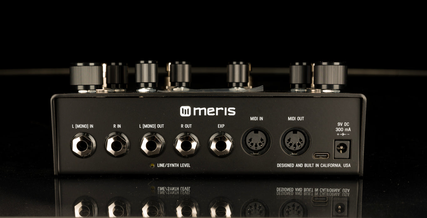 Meris 10th Anniversary Limited Edition MercuryX Modular Reverb System Pedal Matte Black