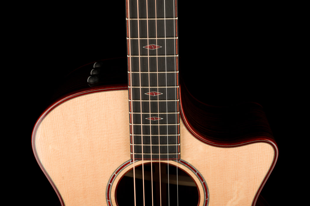 Taylor Custom Grand Auditorium C14ce Bearclaw Catch Event # 14 With Case