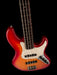 Pre Owned Fender American Deluxe Jazz Bass Aged Cherry Burst With OHSC