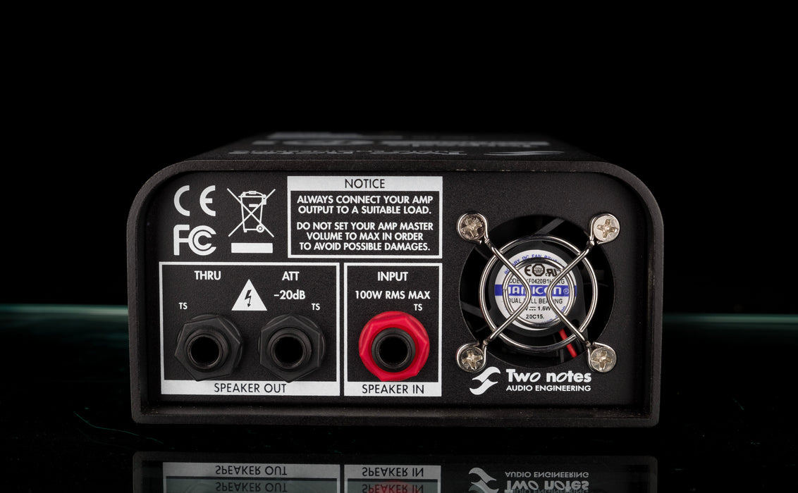Used Two Notes Torpedo Captor Reactive Loadbox DI and Attenuator - 16-ohm