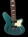 Pre Owned Reverend Airwave 12 String Semi Hollow Body Guitar Deep Sea Blue