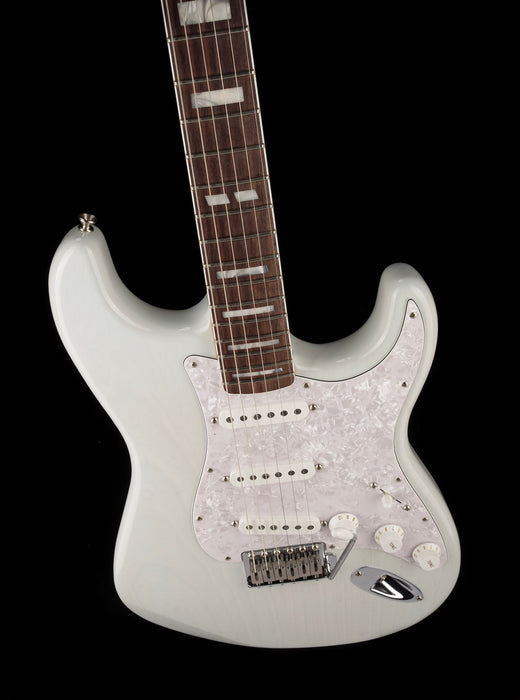 Used Fender Kenny Wayne Shepherd Stratocaster Transparent Faded Sonic Blue with OHSC