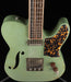 Pre Owned Mule Resophonic Guitars Mulecaster Green With HSC