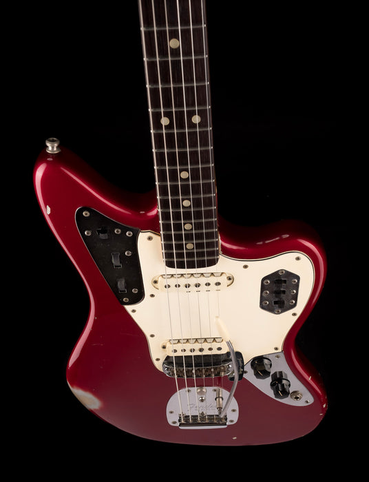 Vintage 1964 Fender Jaguar Candy Apple Red All Original With Case