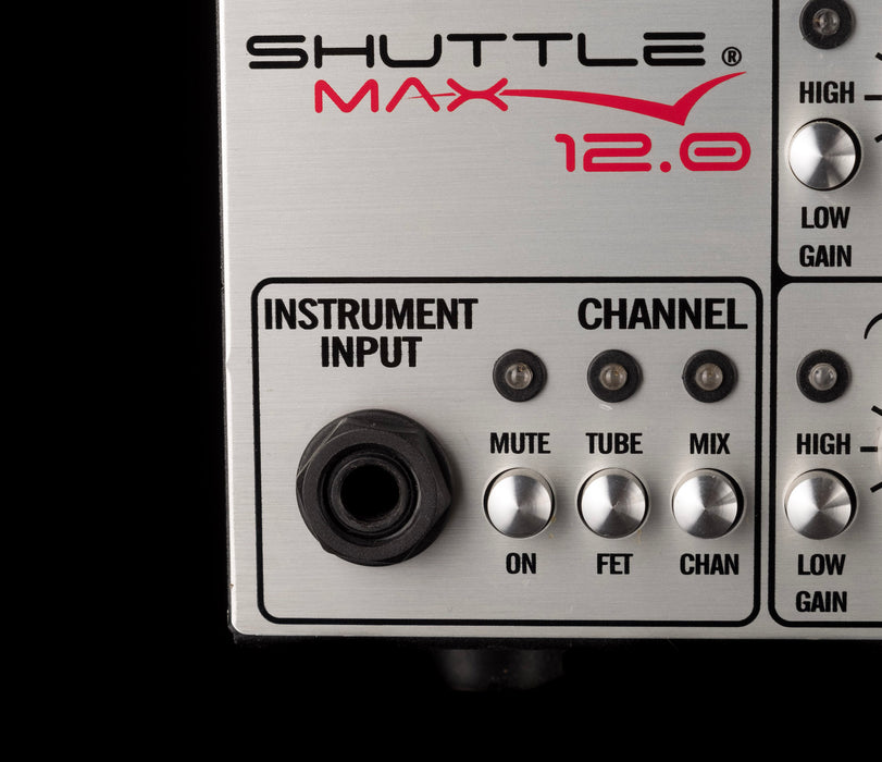 Used Genz Benz Shuttle Max 12.0 Bass Amp Head With Footswitch