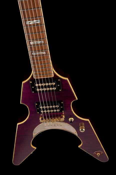 Turser Warlock Flying V Red With Gig Bag