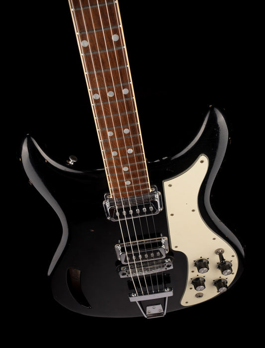 Pre Owned 1968 Kustom K-200B Black Electric Guitar With HSC