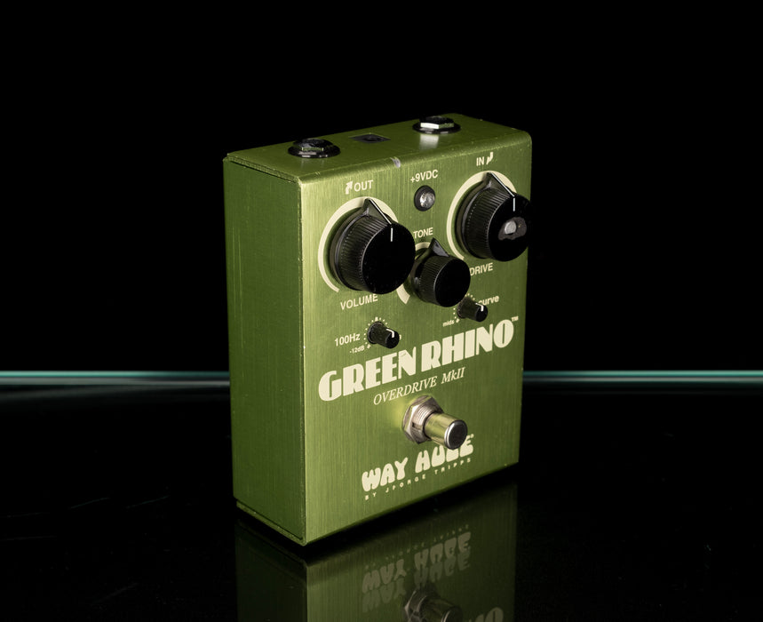 Used Way Huge WHE207 Green Rhino Mk IV Overdrive Pedal