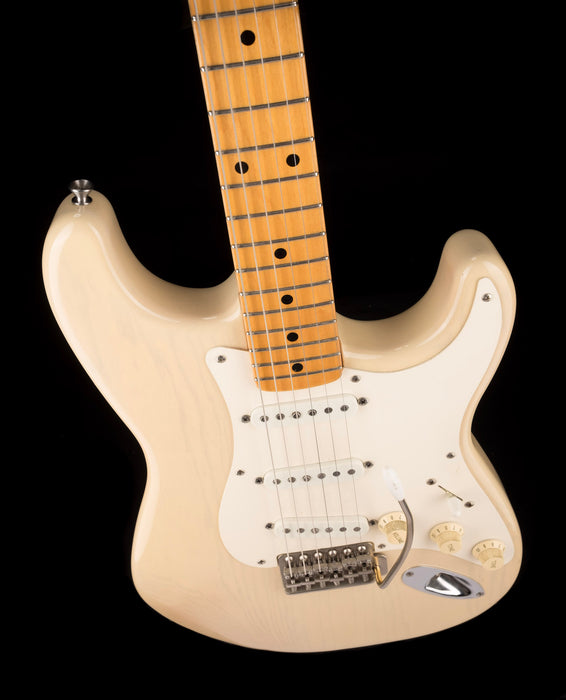 Used Custom Partscaster Fender Authentic Neck and Grover Jackson Body Blonde with Gig Bag