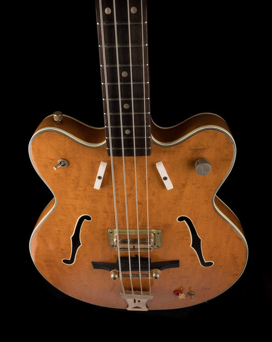 Pre Owned 1963 Gretsch 6070 Country Gentleman Hollow Body Bass Natural/Walnut