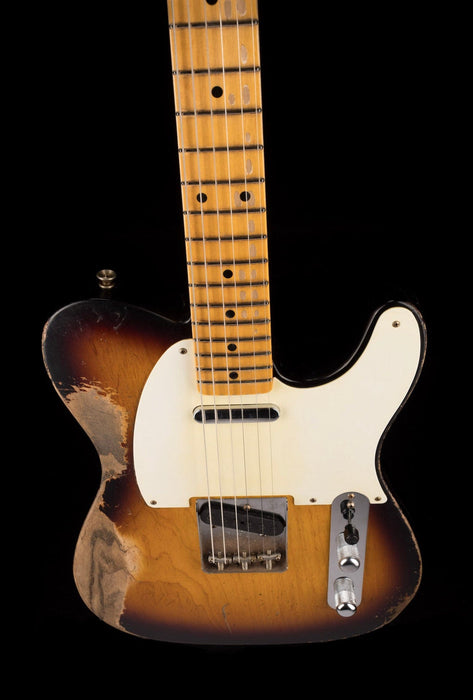Fender Custom Shop Masterbuilt Austin MacNutt 1955 Telecaster Heavy Relic 2-Tone Sunburst With Case