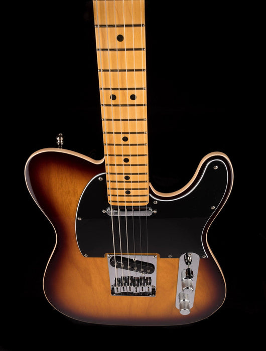 Used 2020 Fender American Ultra Luxe Telecaster 2-Tone Sunburst with OHSC