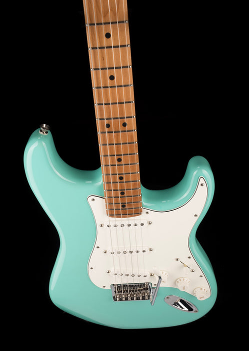 Used Fender Limited Edition Player Stratocaster Roasted Maple Seafoam Green