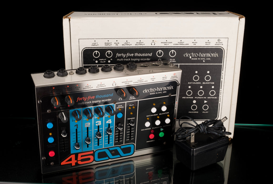 Used Electro-Harmonix 45000 Multi-Track Looping Pedal with BoxUsed Electro-Harmonix 45000 Multi-Track Looping Pedal with Box