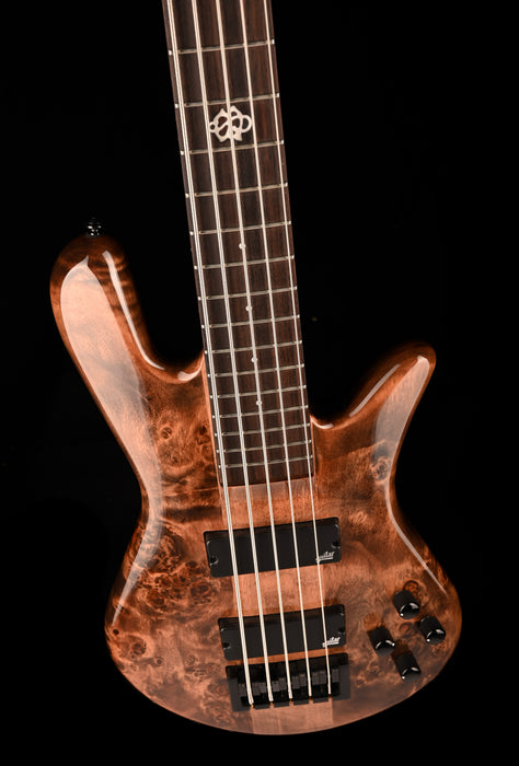 Pre Owned 2020 Spector NS Ethos 5 Faded Black Bass With OHSC