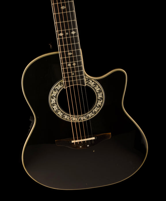 Pre Owned Ovation Legend Model 1767 Black With Gig Bag
