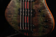 Mayones Patriot Tank 5 String Bass Guitar Flame Top Transparent Green with Case