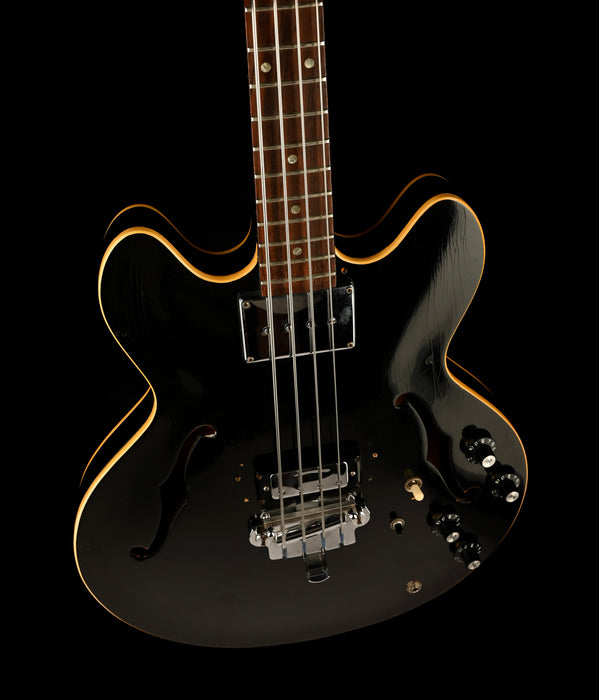 Vintage 1967 Gibson EB-2D Electric Bass Black With OHSC