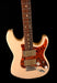 Pre Owned 2021 Waterslide Guitars S-Style Dual Foil Trans Blonde With Case