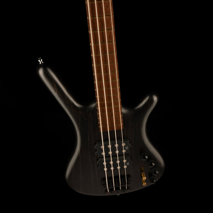 Pre Owned Warwick Corvette 4-String Bass Black With Gig Bag