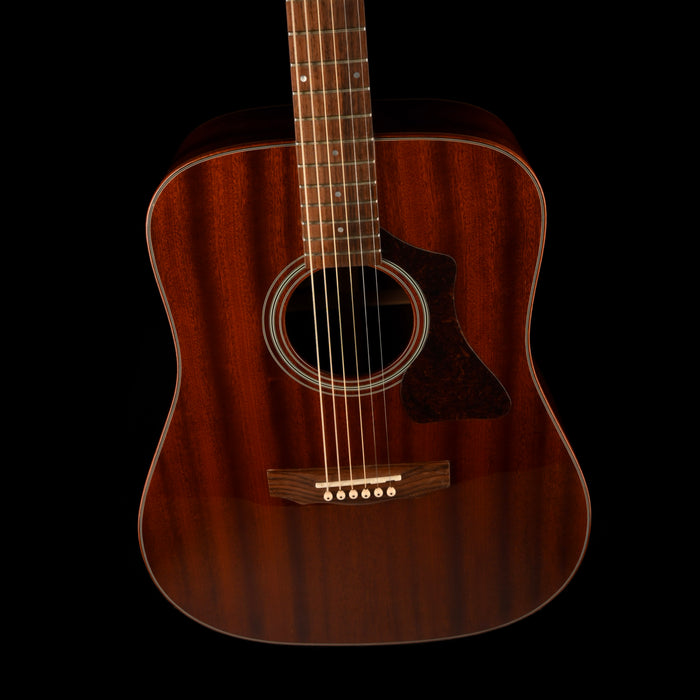 Pre Owned Guild GAD-25 Natural Mahogany Acoustic With HSC