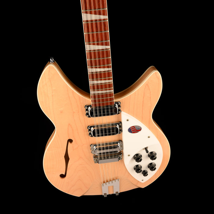 Pre Owned Rickenbacker 1993 Plus 12 String Mapleglo Semi Hollow Electric Guitar Townshend With OHSC
