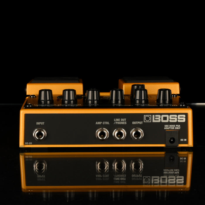 Used Boss OD-20 Drive Zone Overdrive/Distortion Pedal With Box
