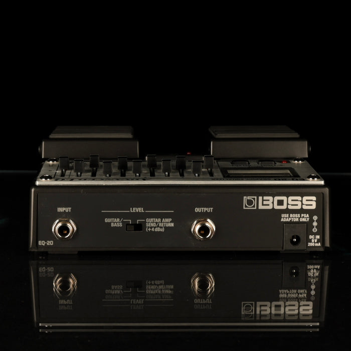 Used Boss EQ-20 Advanced EQ Pedal With Box