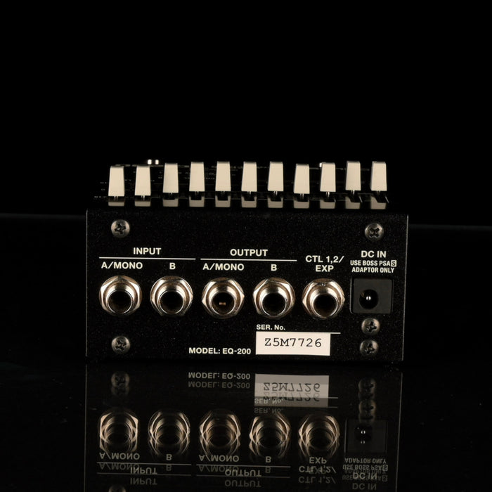 Used Boss EQ-200 Graphic Equalizer Pedal With Box