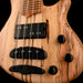 Mayones Cali4 Bass (17.5" Scale) 3A Spalted Maple Top Swamp Ash Back Maple Board With Case