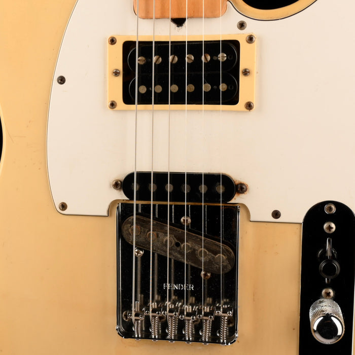 Pre Owned 1975 Fender Telecaster Blonde Modded With Case